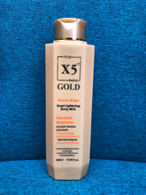 X5 Gold Lightening Body Lotion - Afro Body Glow